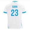 Maillot de Supporter Olympique de Marseille Sarr 23 Domicile 2024-25 Pour Enfant